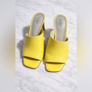 Botkier Bright Yellow Mules